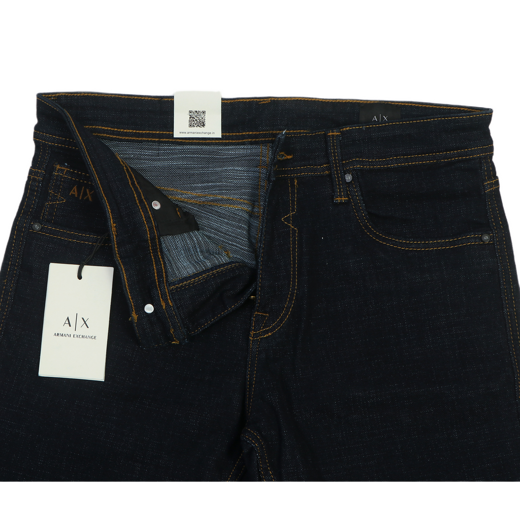 A|X Opulent Lapis Aurora Slim Fit Denim Jeans