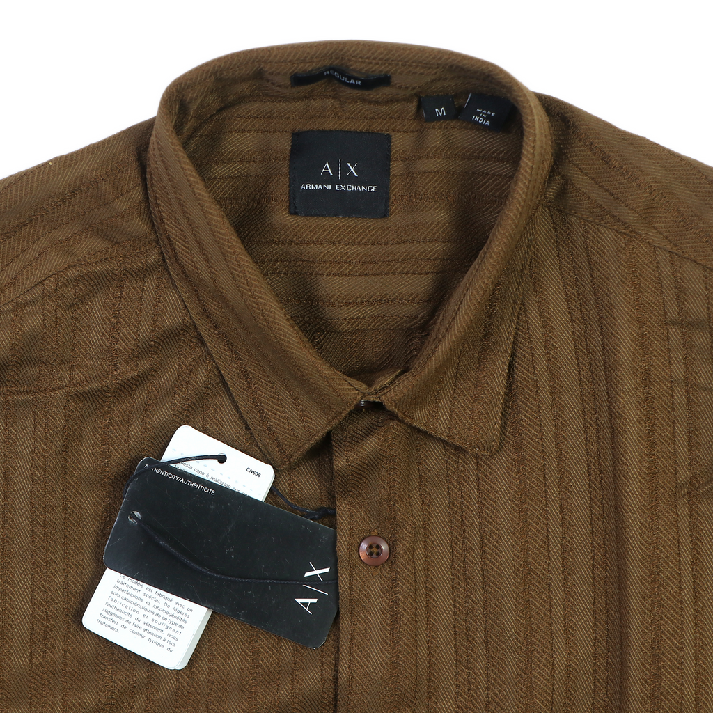 ARMANI EXCHANGE Astral Indigo Classic Fit Long Sleeve Shirt