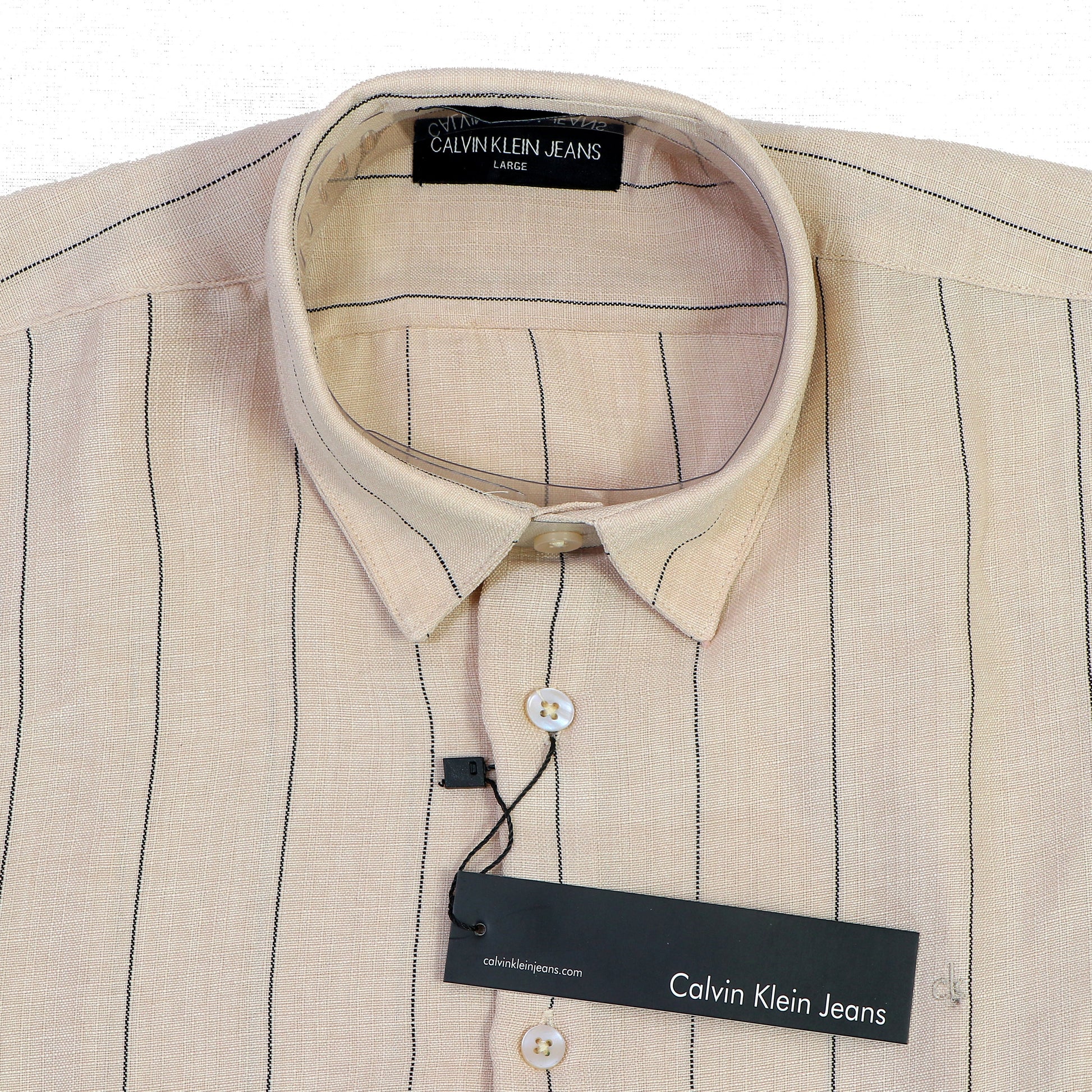 CALVIN KLEIN JEANS Whimsical Quartz Ember Classic Fit Long Sleeve Shirt