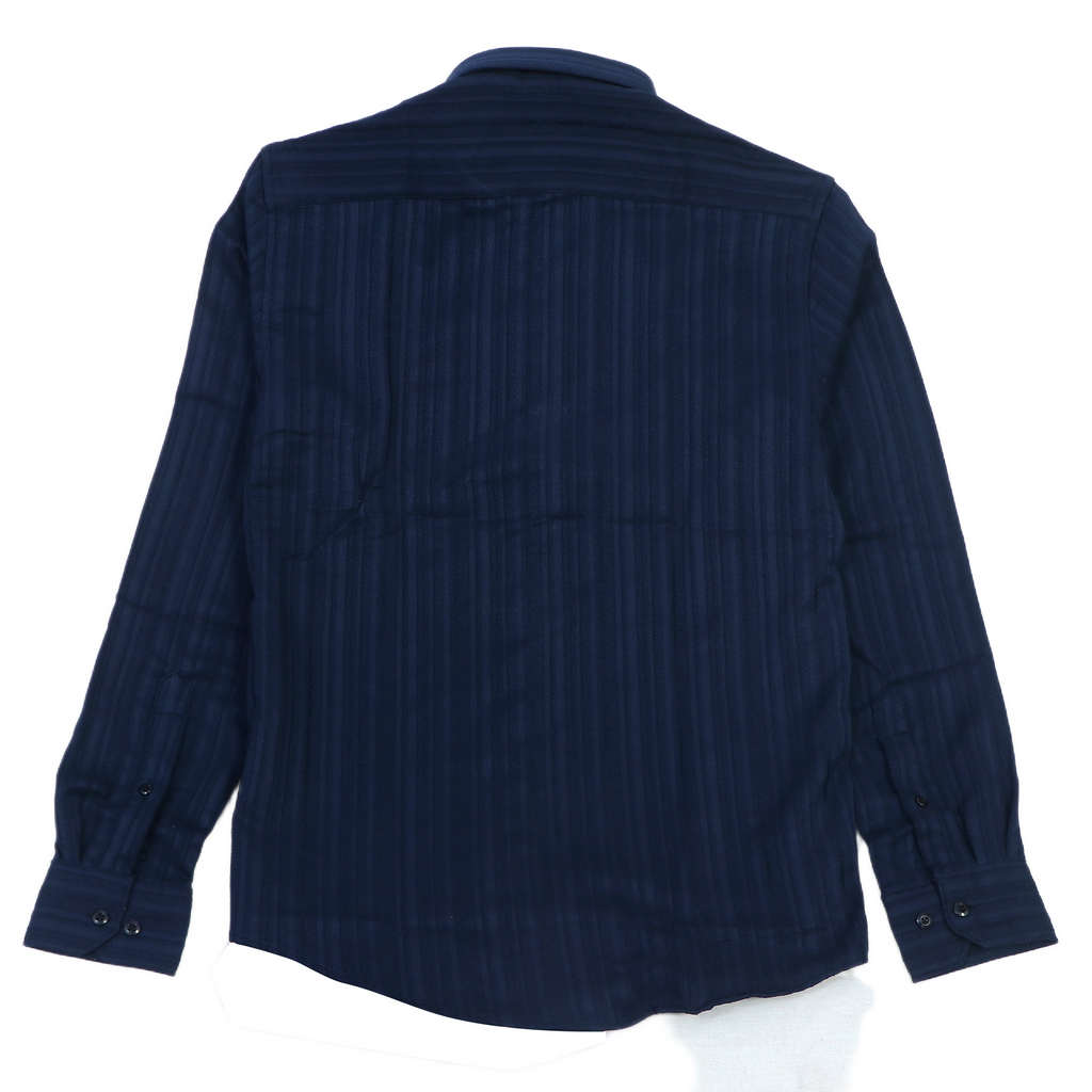 A|X Opulent Azurite Gleam Classic Fit Long Sleeve Button-Up Shirt