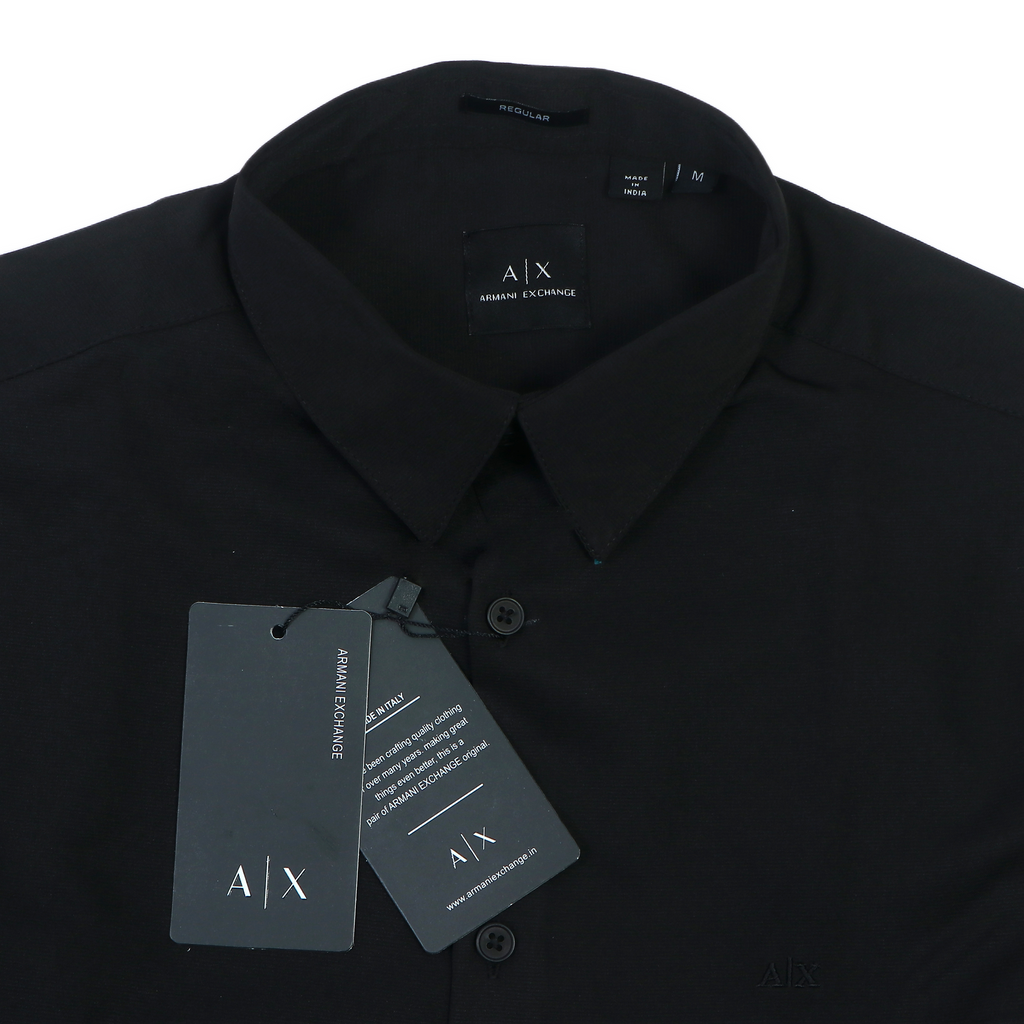 A|X Opulent Onyx Classic Fit Long Sleeve Shirt