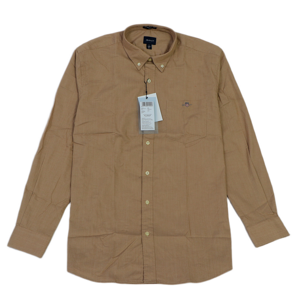 GANT Prismatic Amber Drift Classic Fit Long Sleeve Shirt