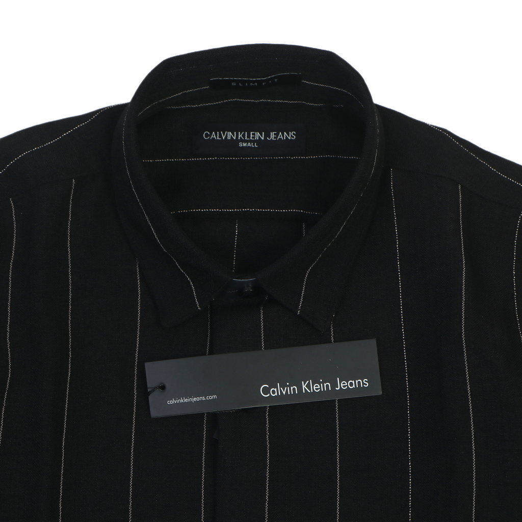 CALVIN KLEIN Whimsical Amber Drift Slim Fit Long Sleeve Shirt