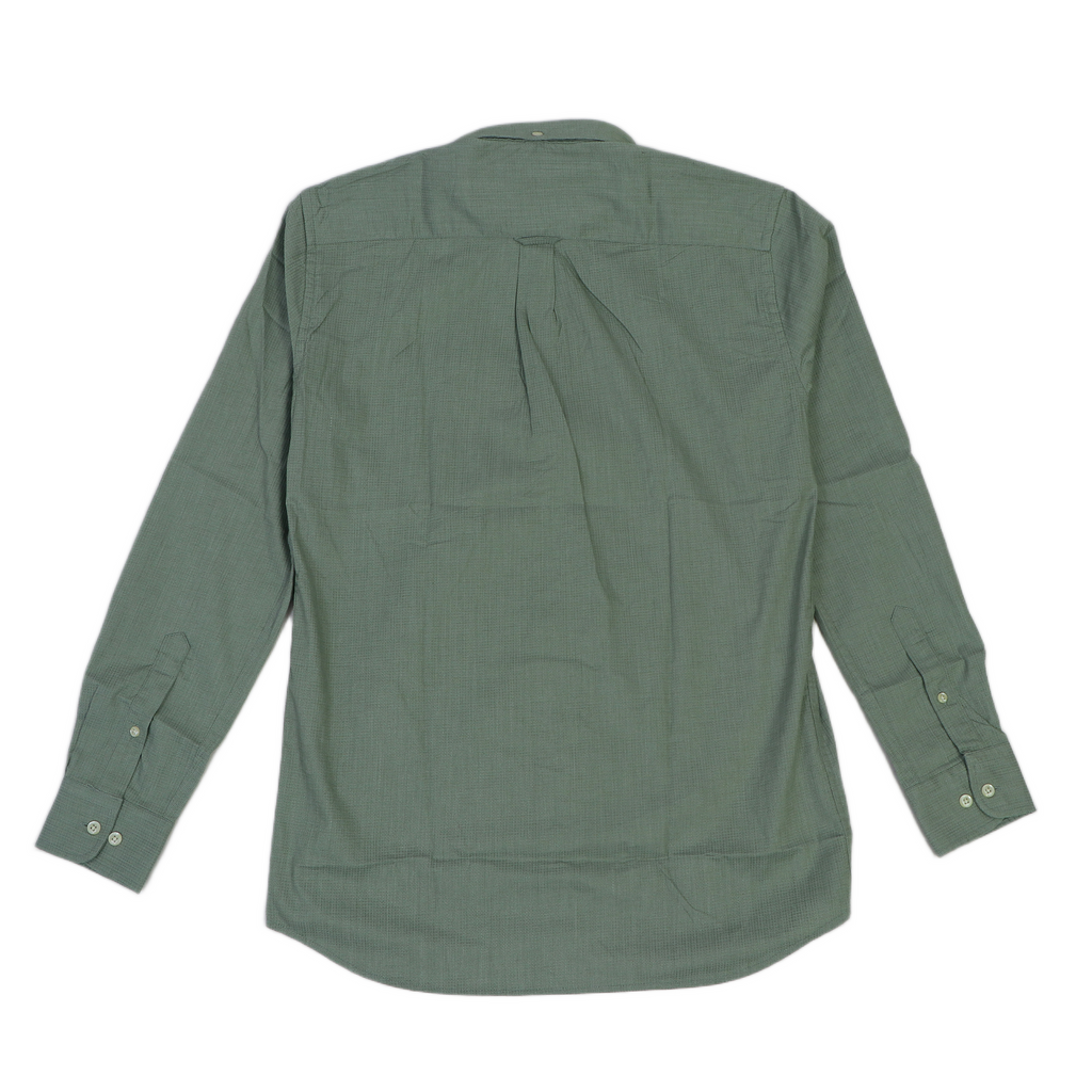 GANT Opulent Sage Tailored Fit Long Sleeve Button-Up Shirt