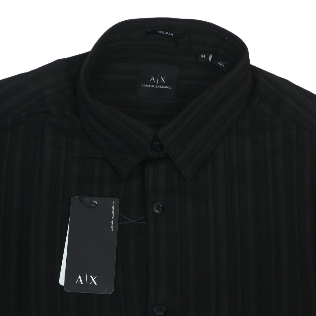 A|X Nebulous Onyx Whisper Tailored Fit Long Sleeve Button-Up Shirt