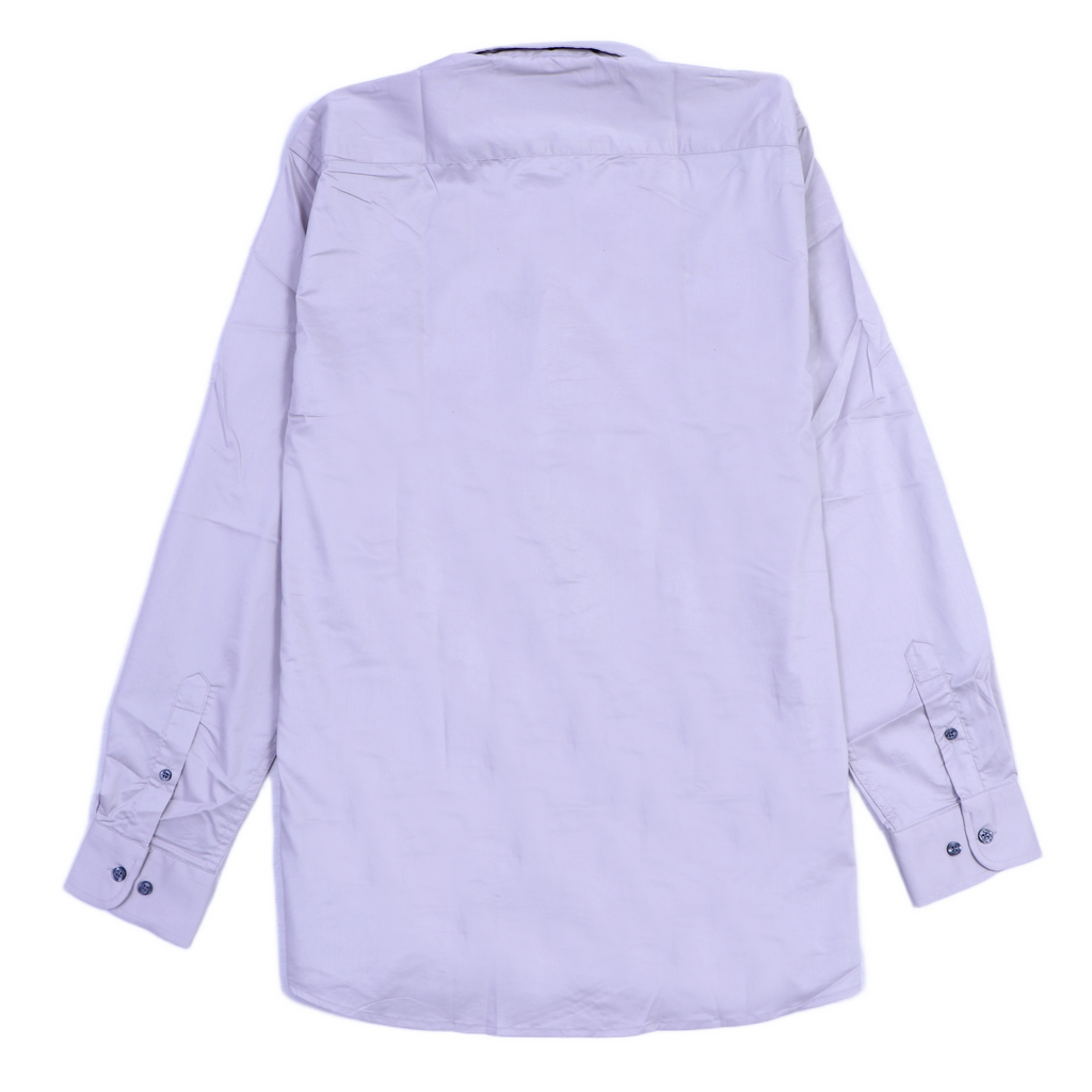 CALVIN KLEIN Serene Lilac Tailored Fit Long Sleeve Shirt