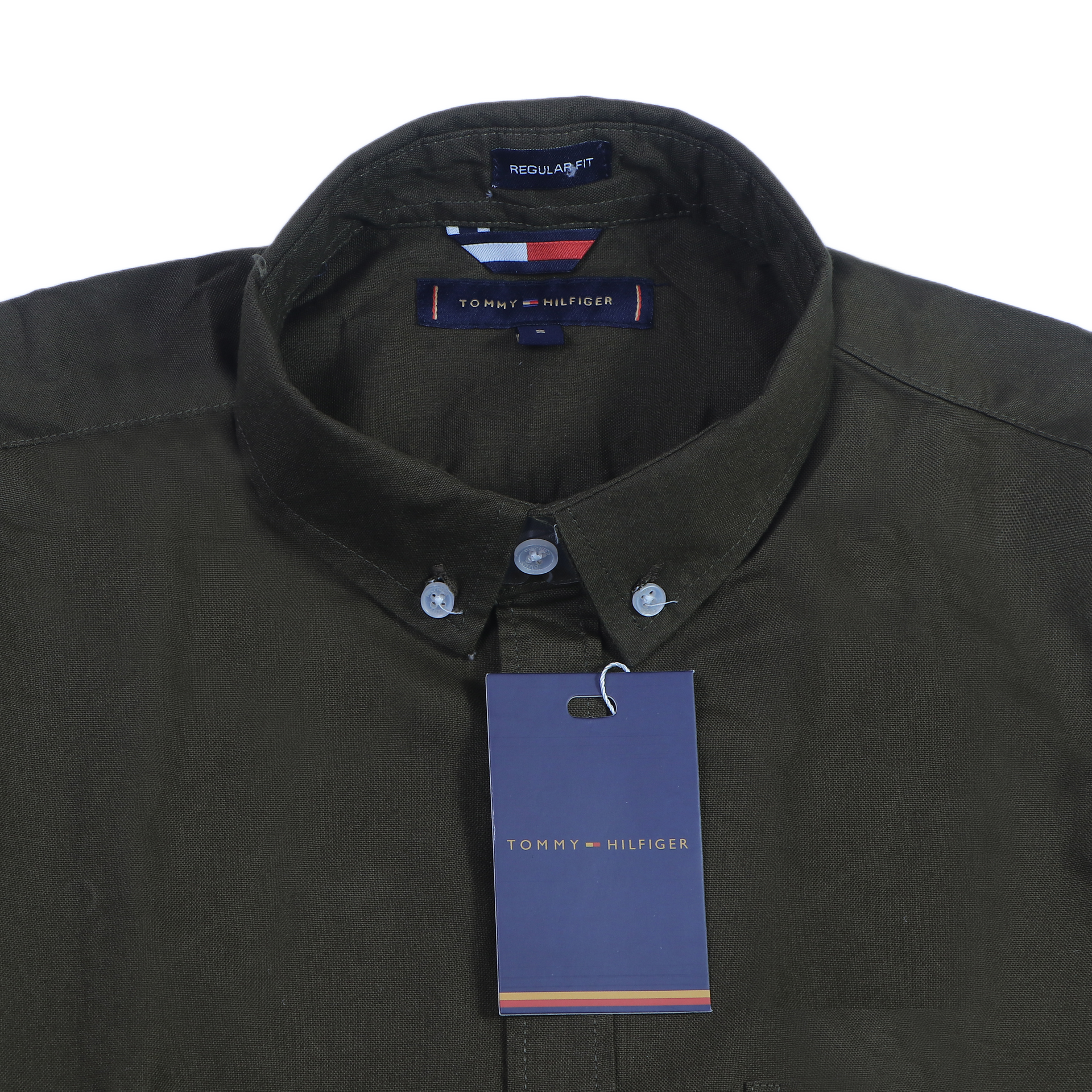 TOMMY HILFIGER Mystic Forest Classic Fit Long Sleeve Button-Down Shirt