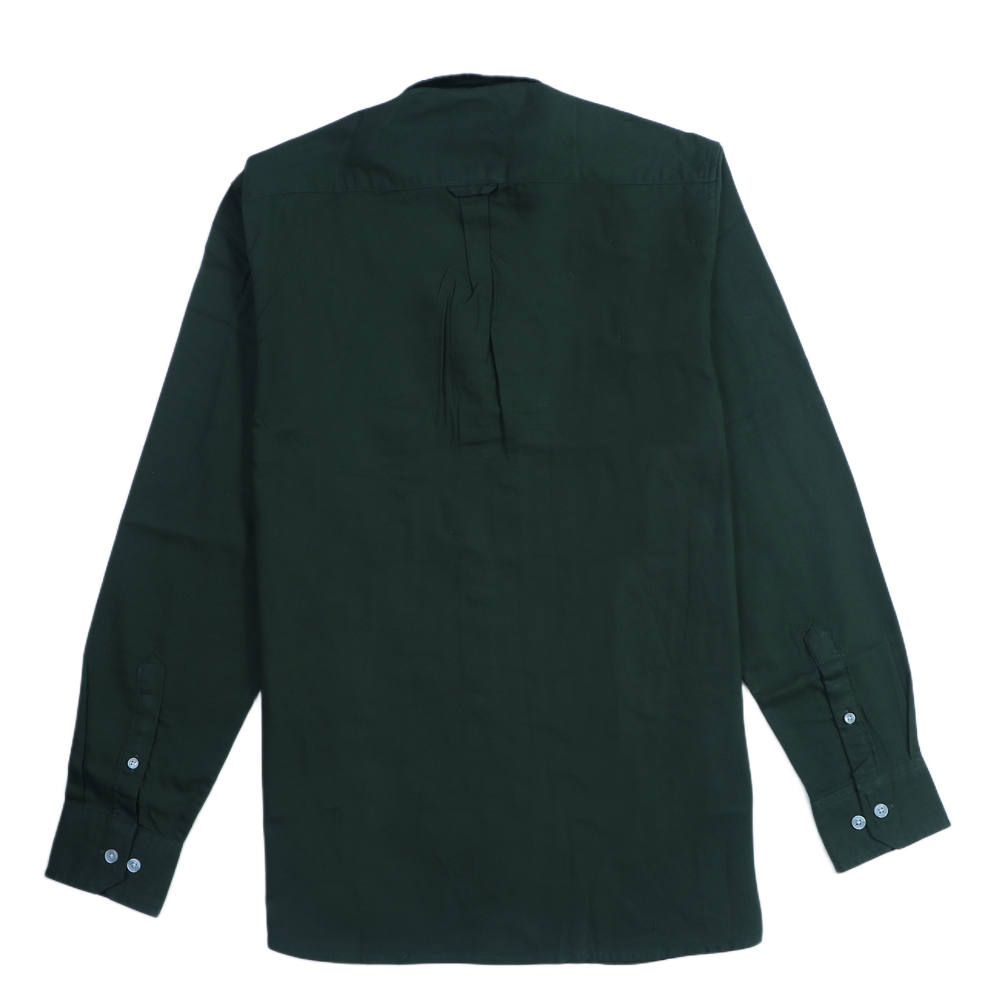 TOMMY HILFIGER Mystic Teal Tailored Fit Long Sleeve Cotton Shirt