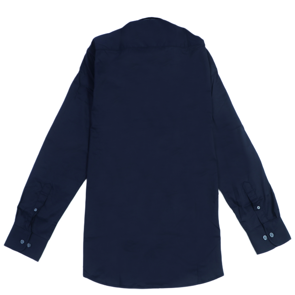 CALVIN KLEIN Radiant Onyx Tailored Fit Long Sleeve Button-Up Shirt