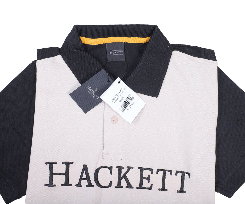 HACKETT Color Block Polo Shirt