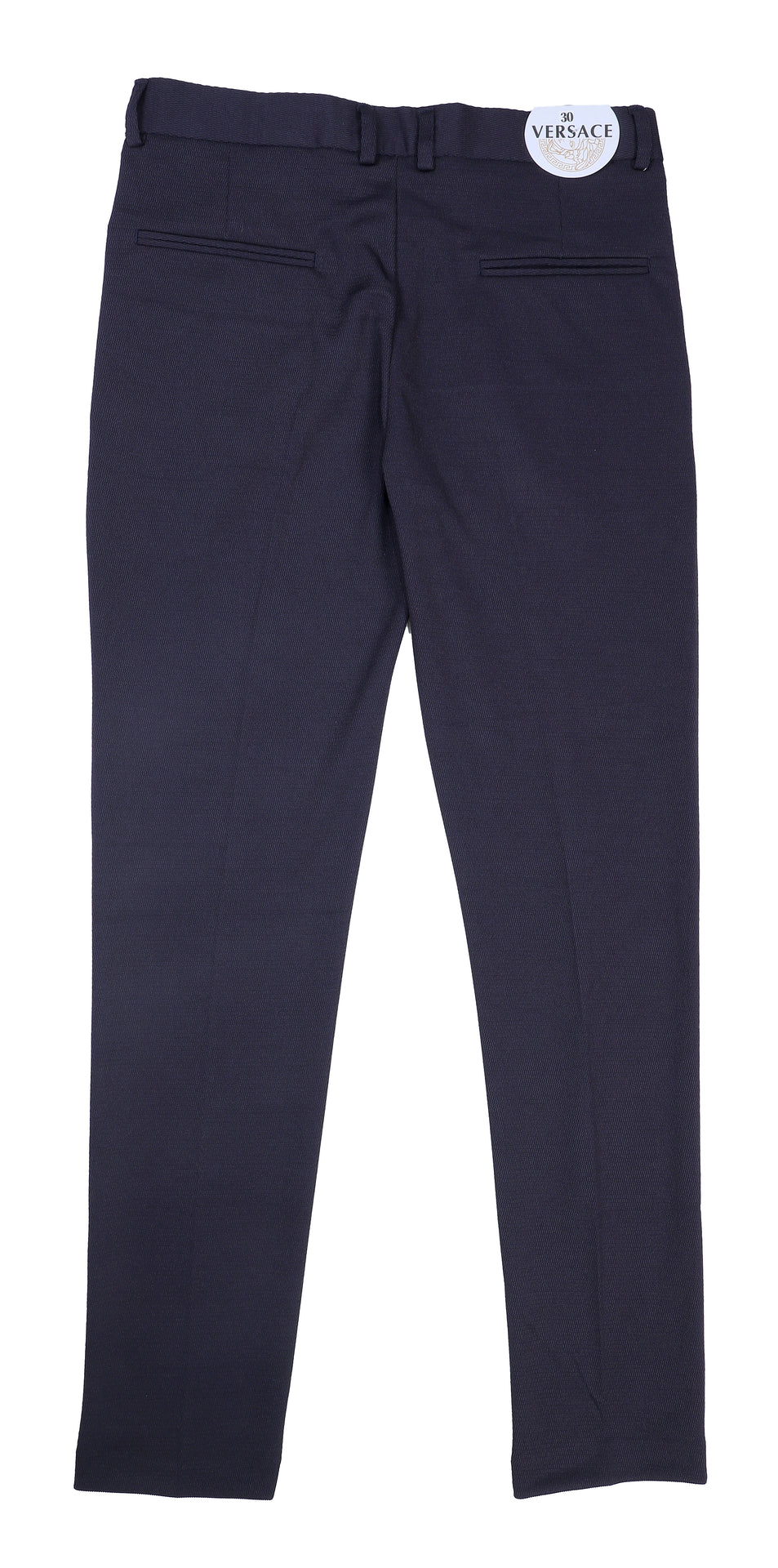 VERSACE Tailored Navy Dress Pants