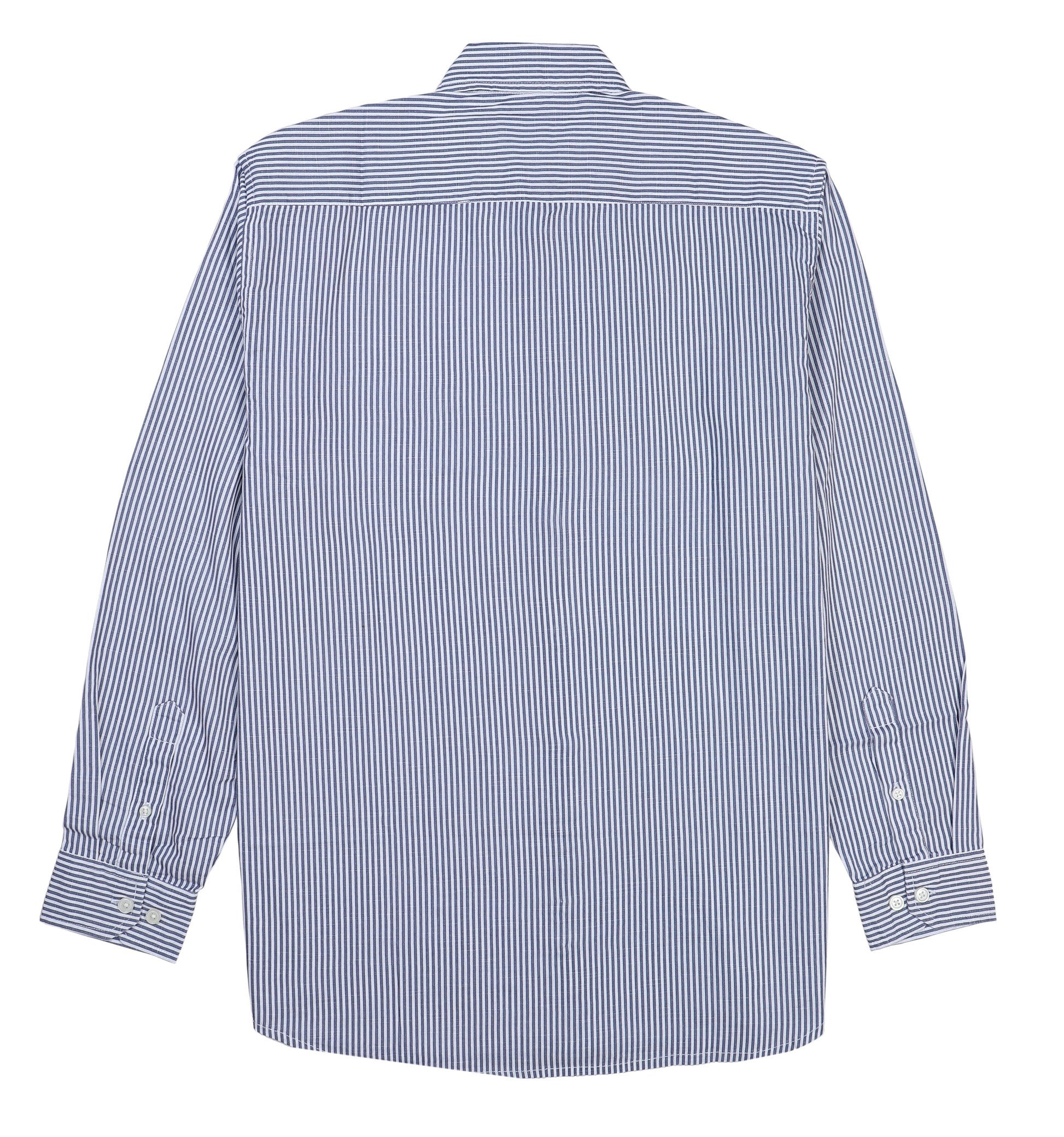 LACOSTE Striped Regular Fit Button-Up Shirt