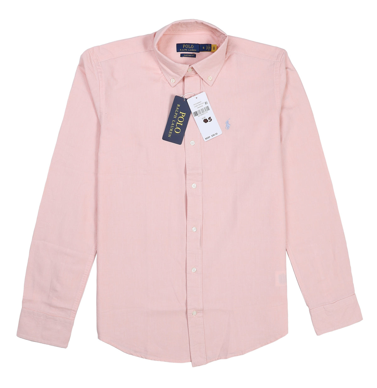 POLO RALPH LAUREN Classic Fit Button-Down Oxford Shirt in Soft Pink