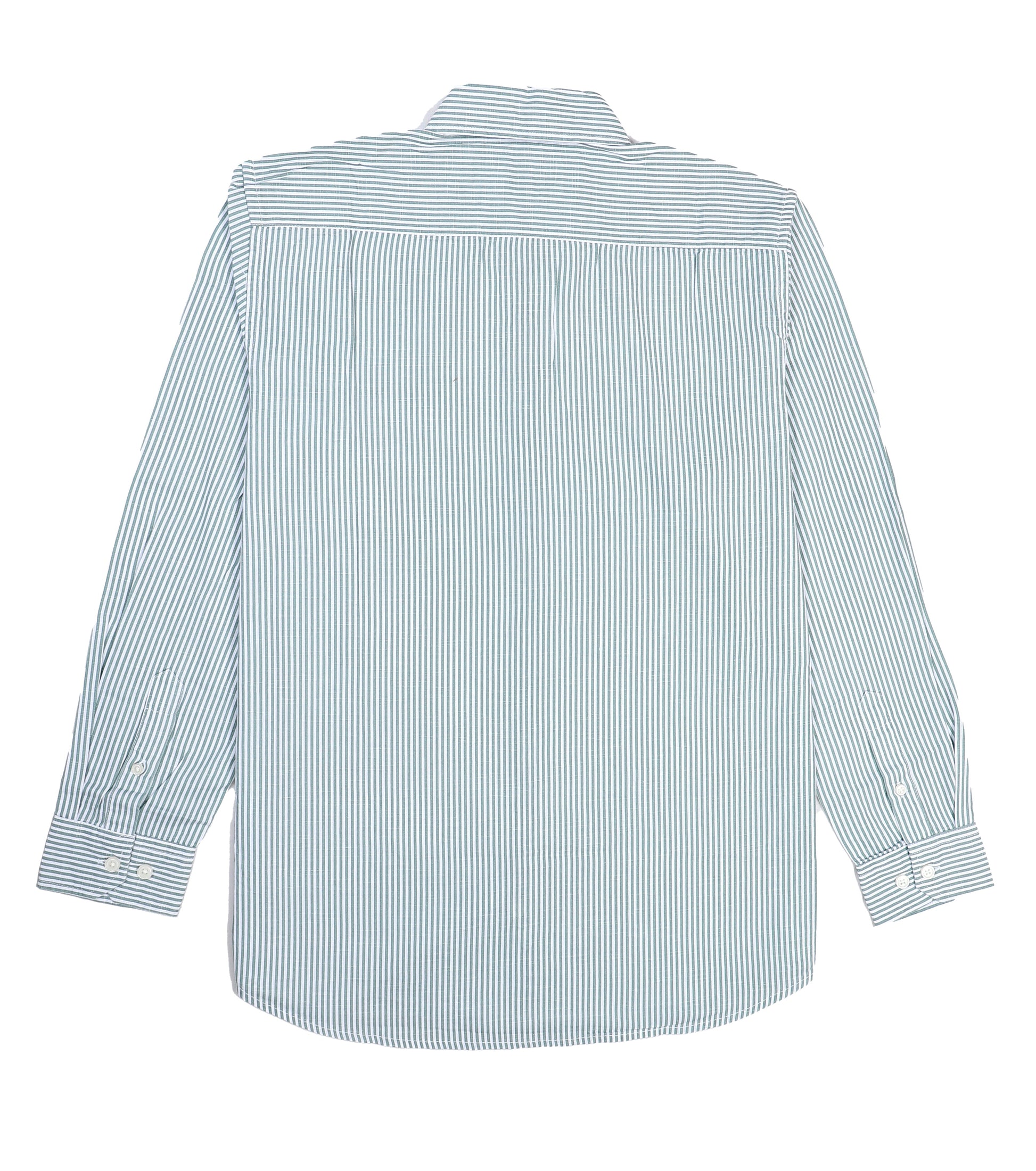 LACOSTE Classic Striped Button-Up Shirt