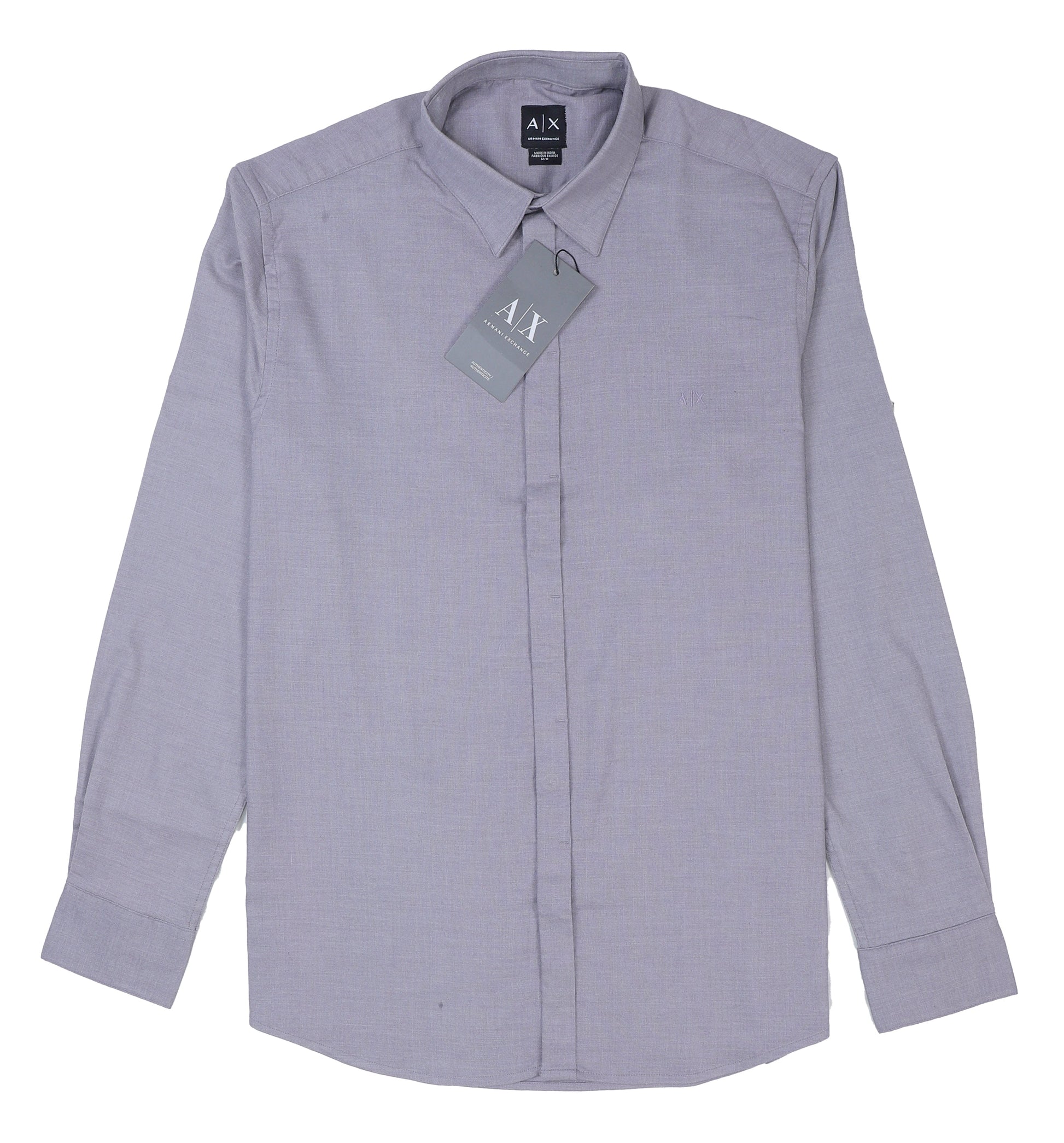A|X Celestial Lavender Modern Fit Long Sleeve Button-Up Shirt