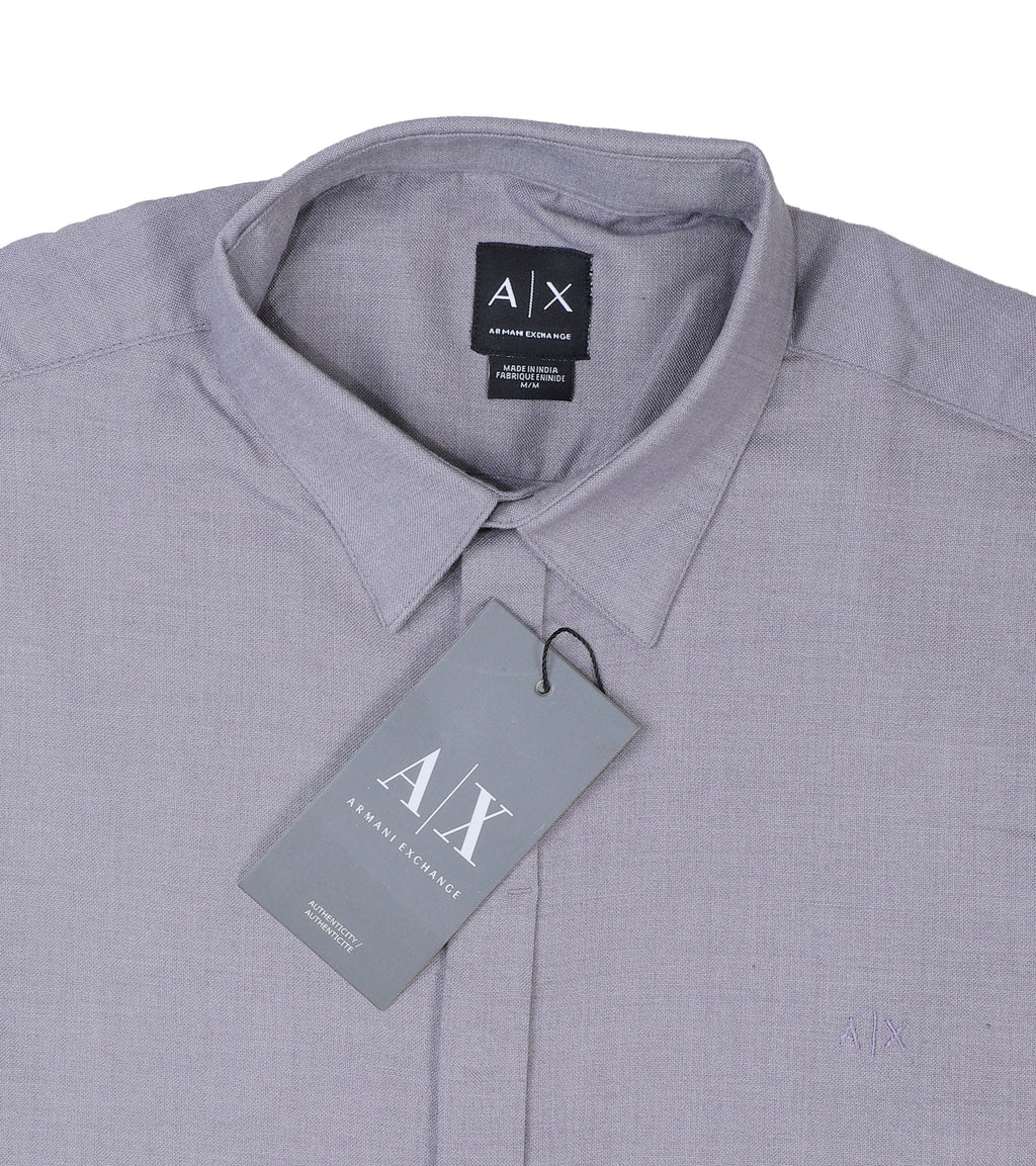 A|X Celestial Lavender Modern Fit Long Sleeve Button-Up Shirt