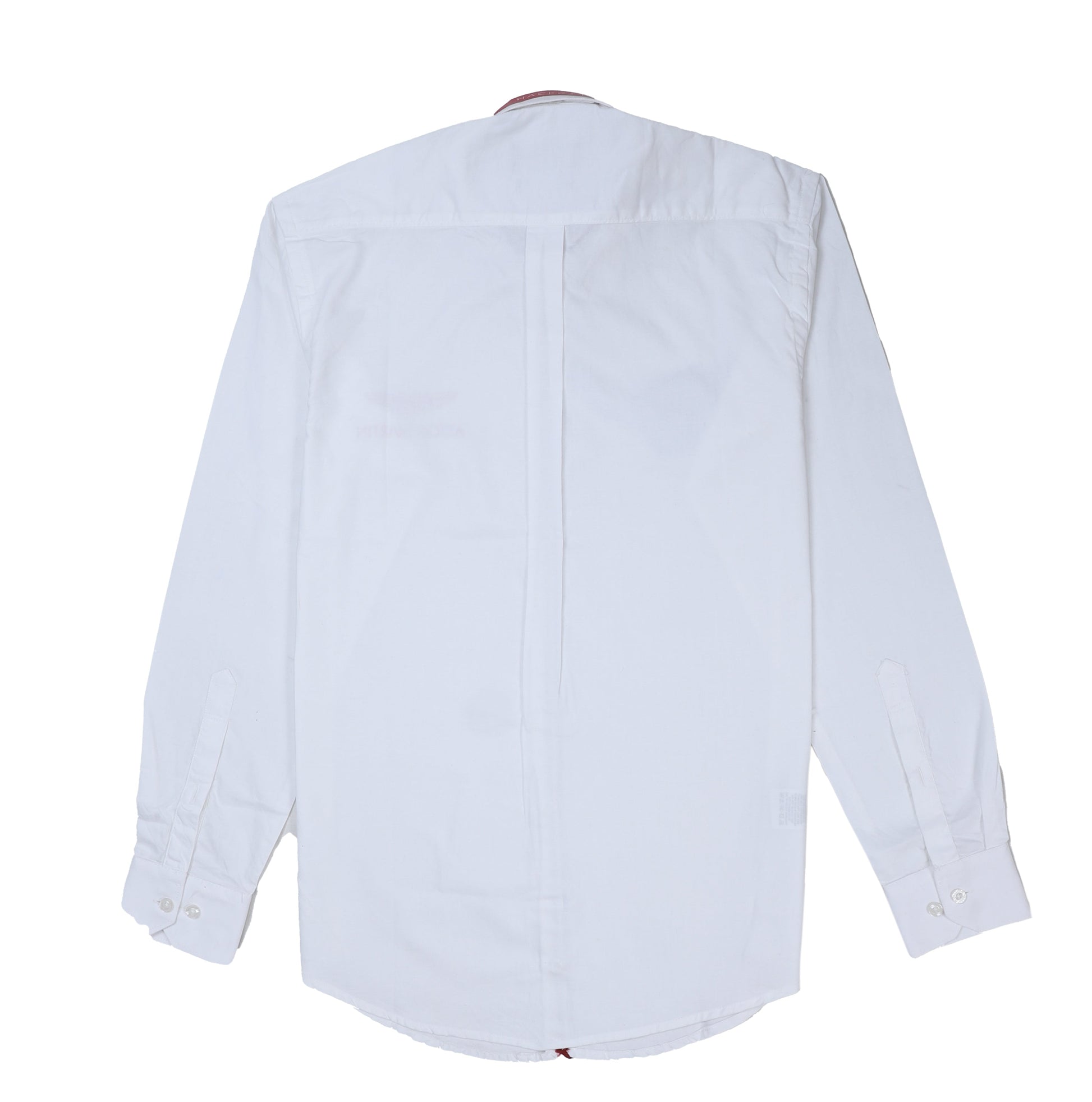 HACKETT Opalescent Ivory Classic Fit Long Sleeve Dress Shirt