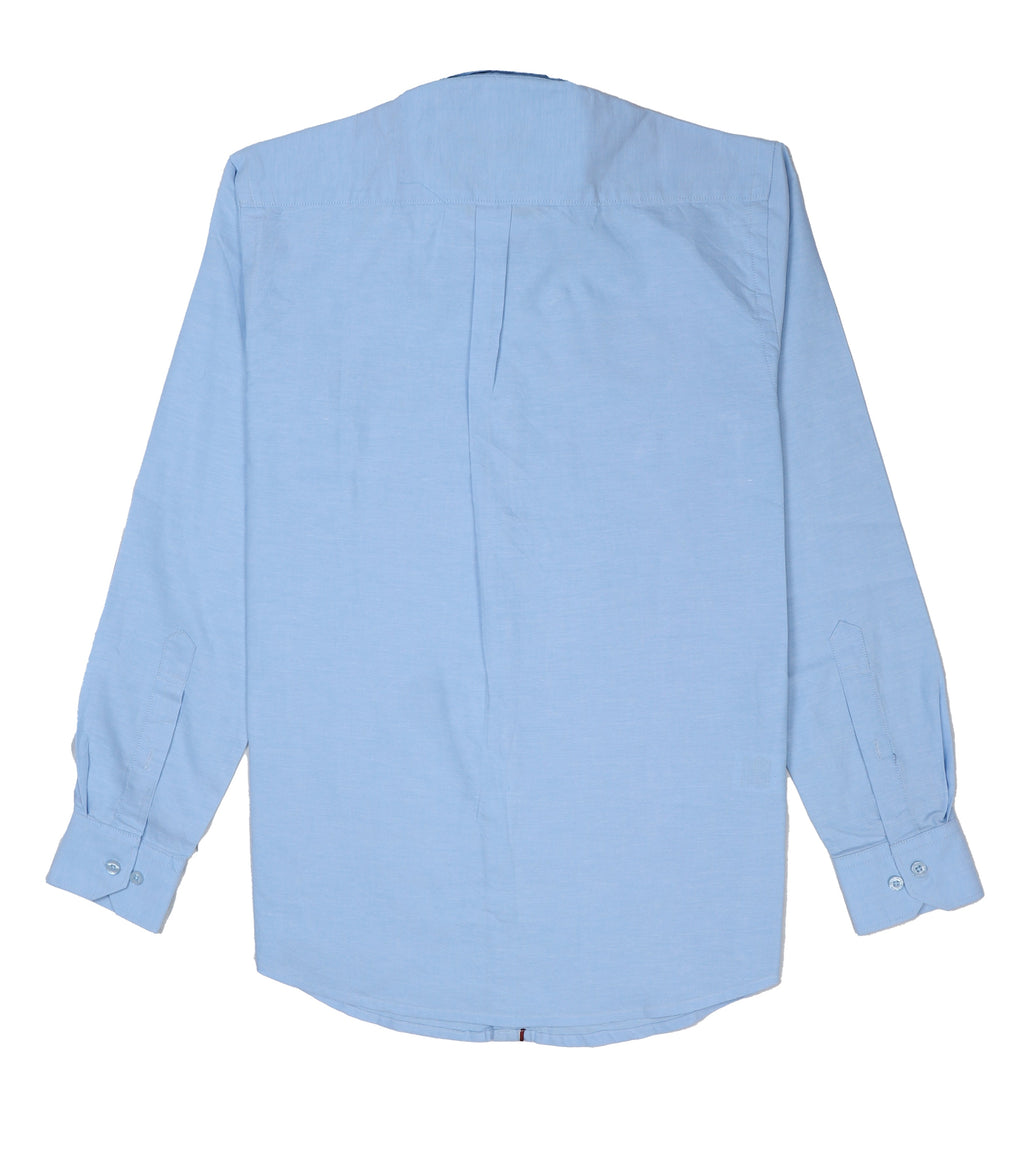 HACKETT LONDON Whispering Teal Tailored Fit Long Sleeve Button-Up Shirt
