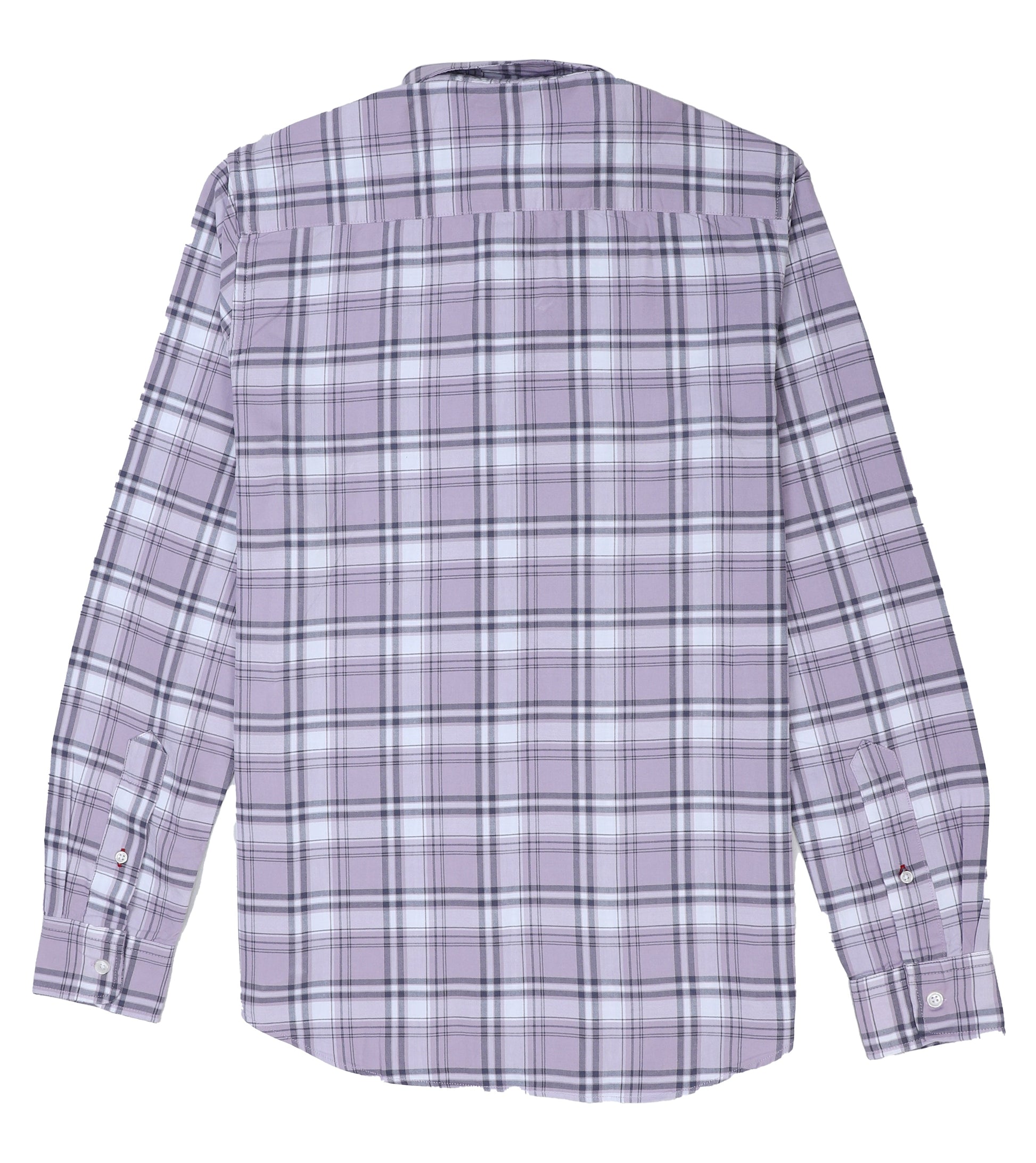 GANT Lavender Mist Tailored Fit Long Sleeve Check Shirt