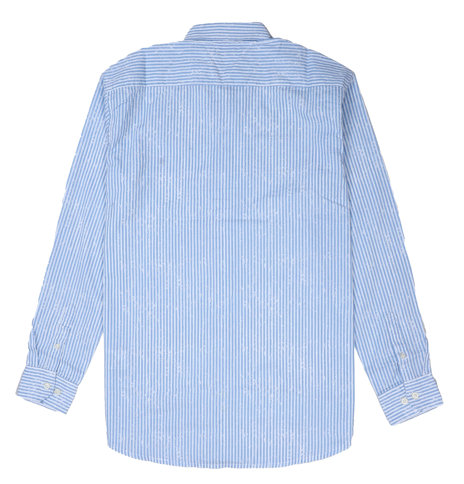 TOMMY HILFIGER Cerulean Mist Tailored Fit Long Sleeve Button-Up Shirt