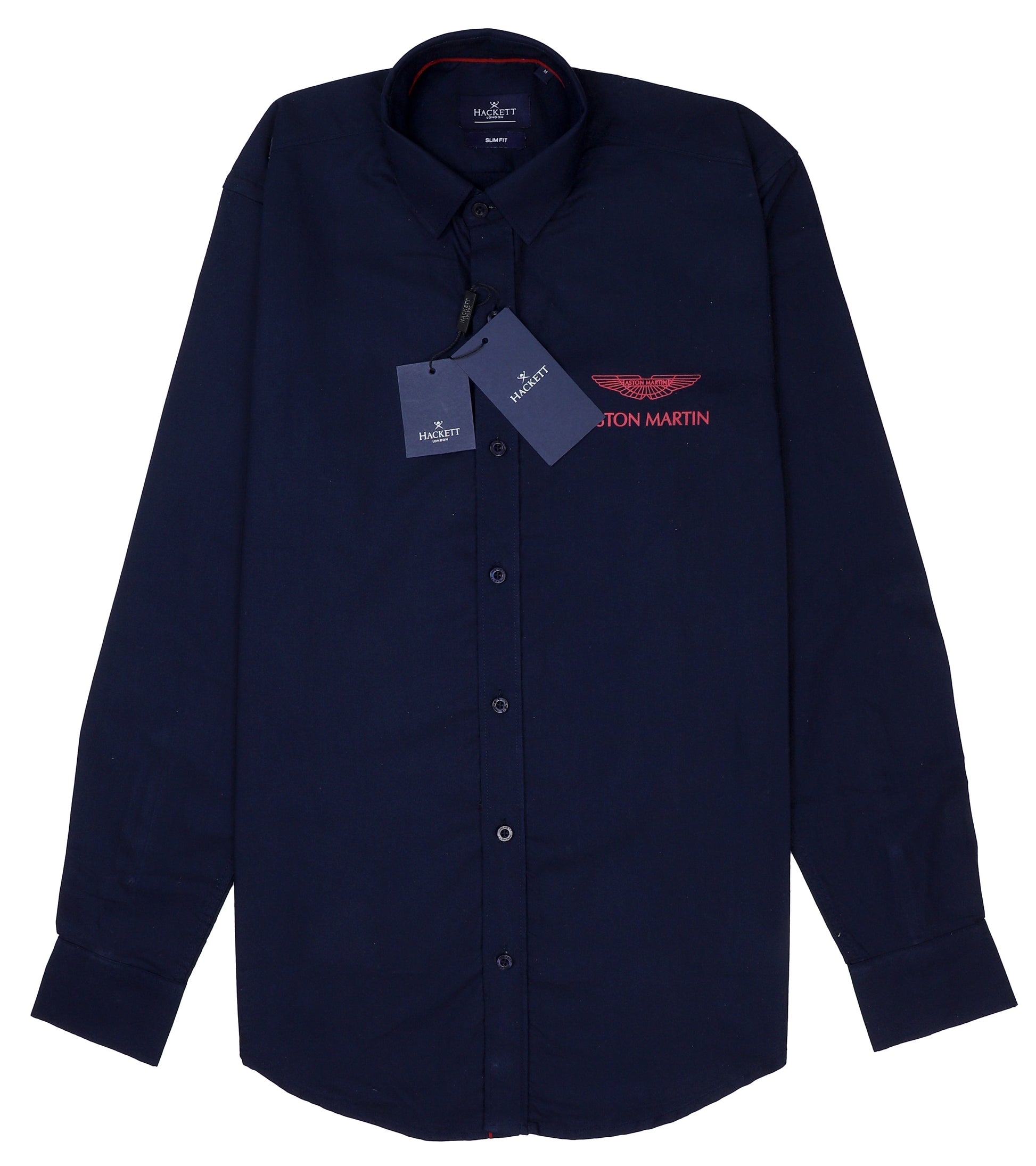 HACKETT Twilight Sapphire Tailored Fit Long Sleeve Shirt