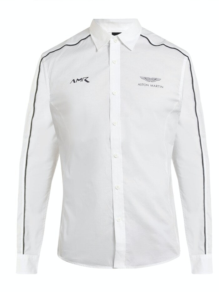 Hackett London Aston Martin Dapper White Performance Shirt