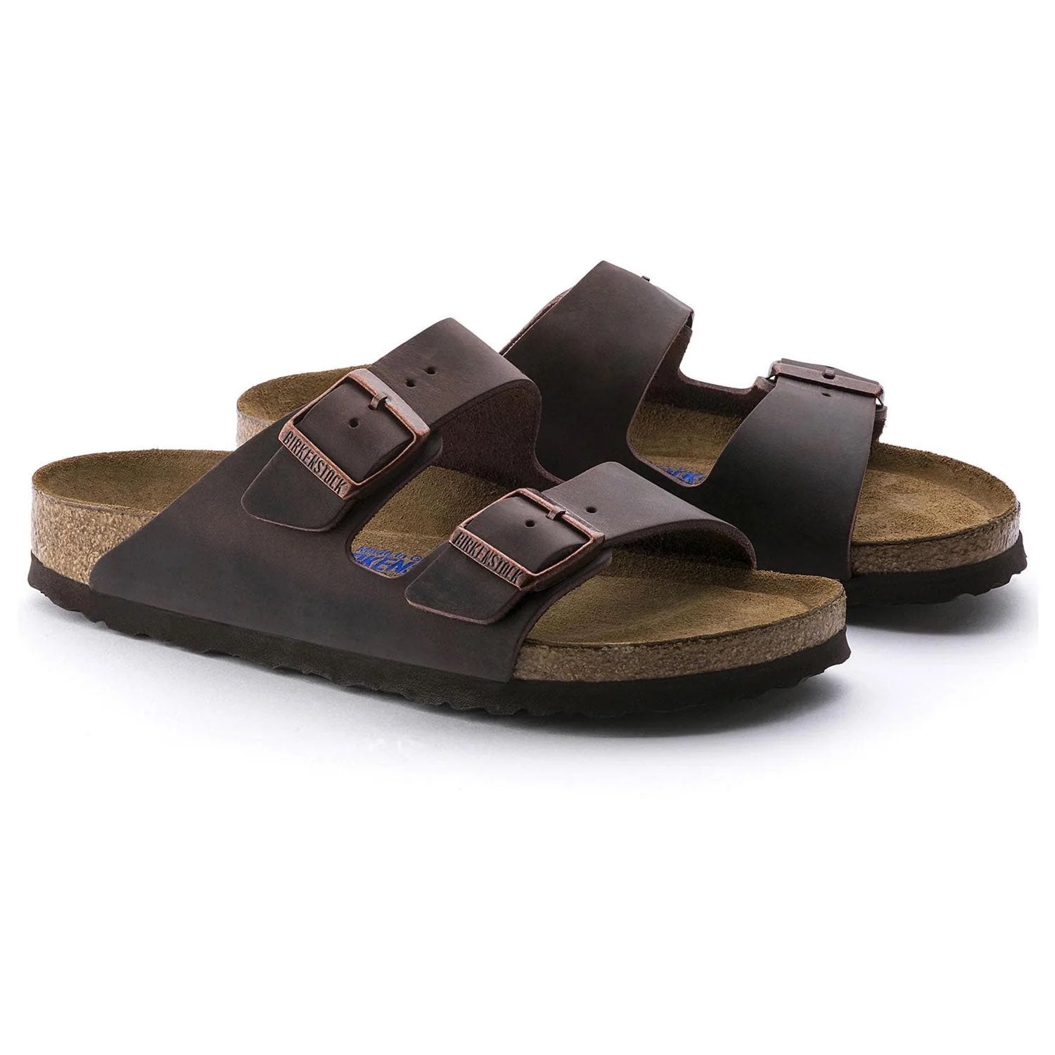 Birkenstock Classic Dark Chocolate Leather Arizona Sandals