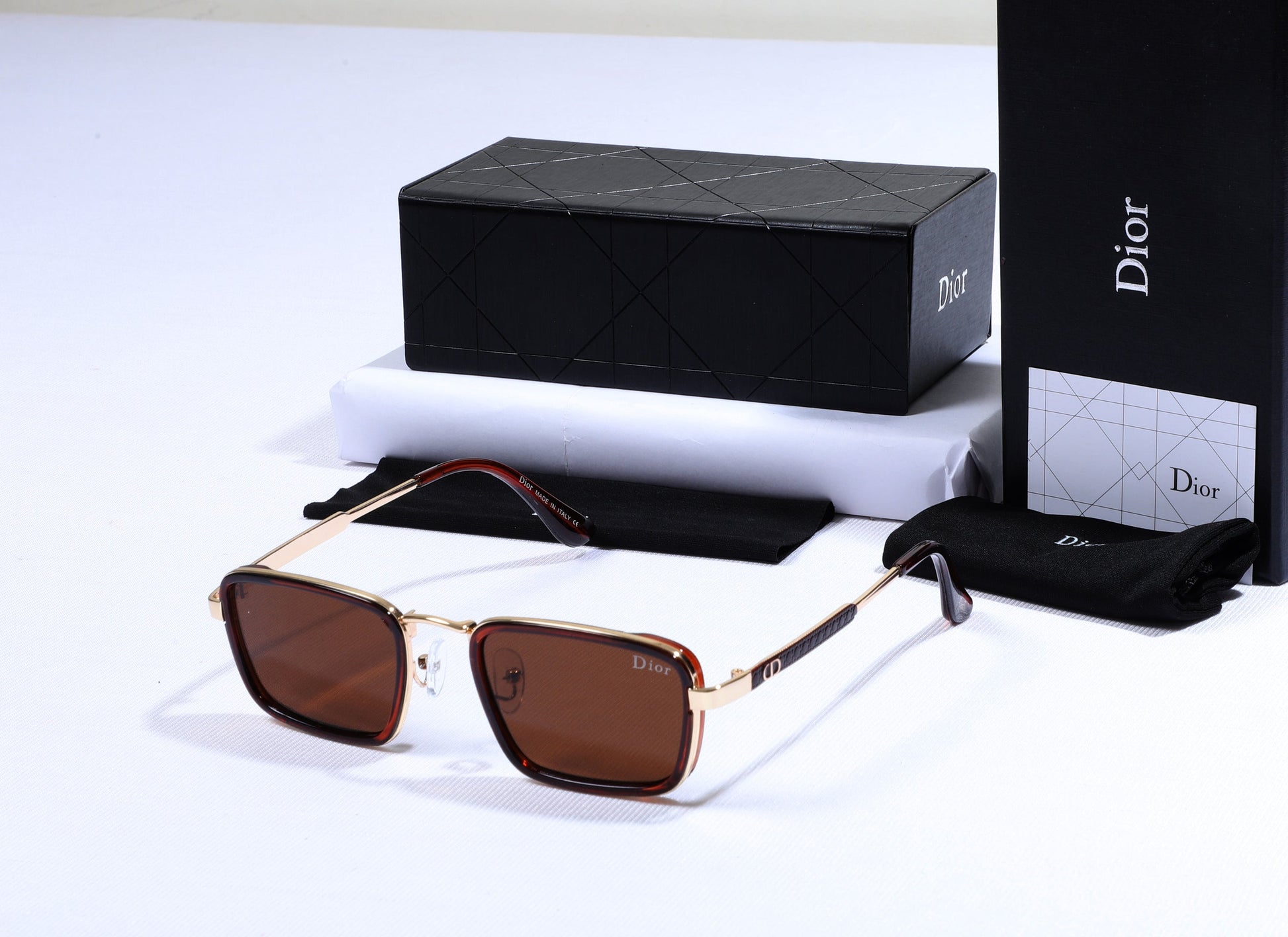 DIOR Radiant Amber Retro Chic Sunglasses