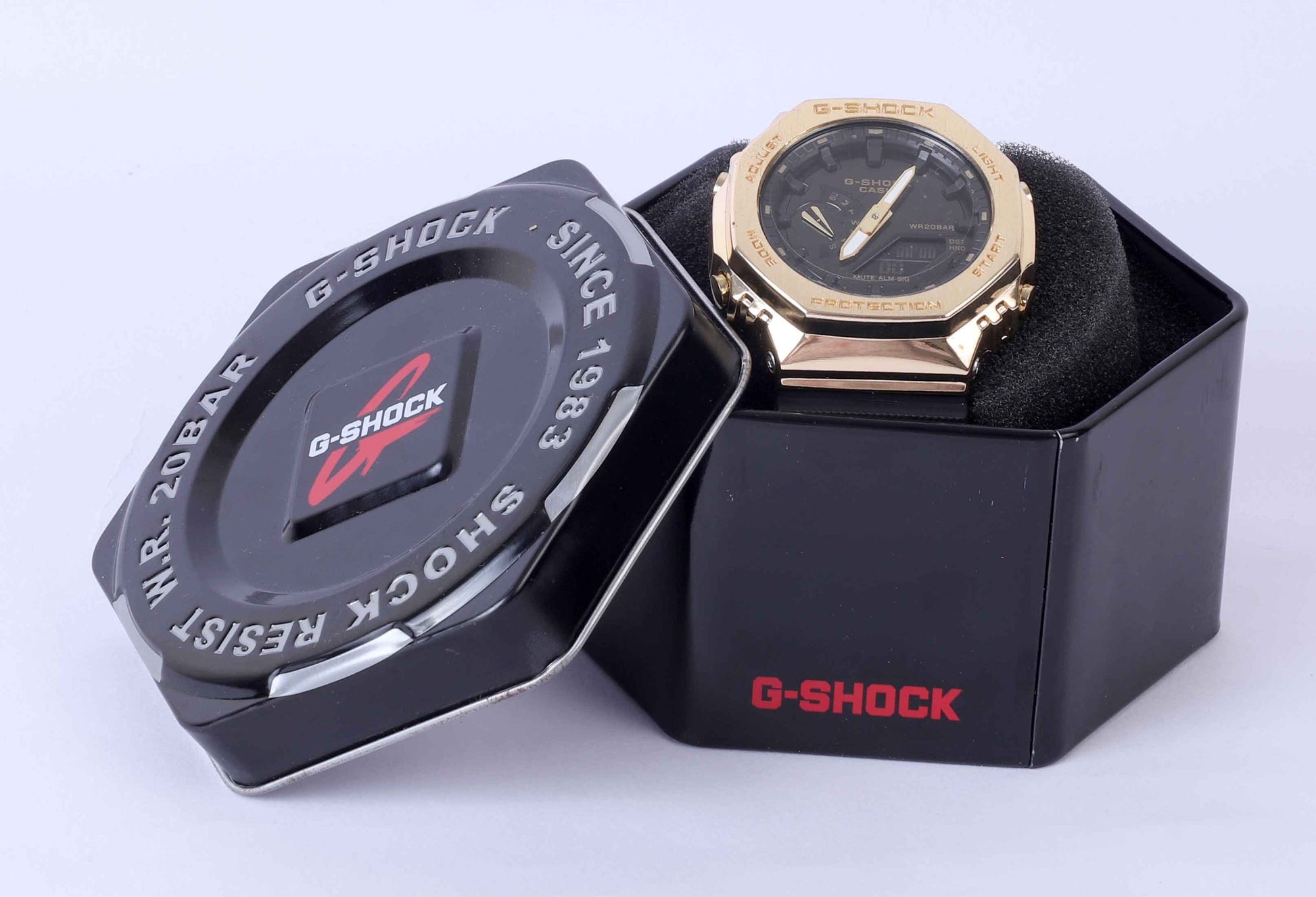 G-SHOCK Radiant Amber Luxe Series Analog-Digital Watch