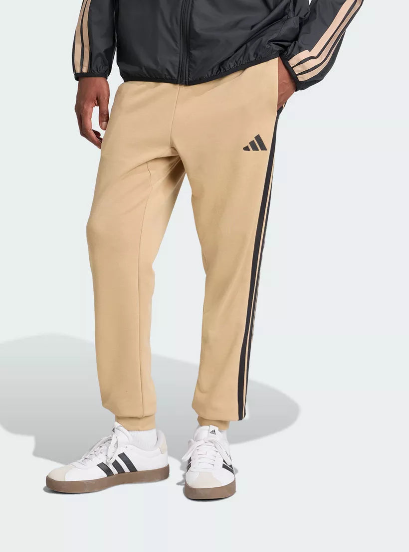 adidas Cozy Sand Dune Trackpants with Striking Black Accents