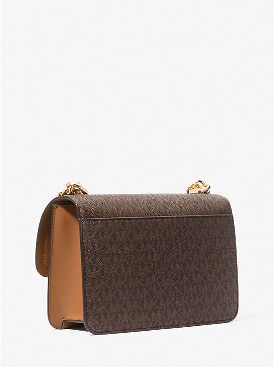 MICHAEL KORS Rustic Sienna Signature Luxe Crossbody Bag