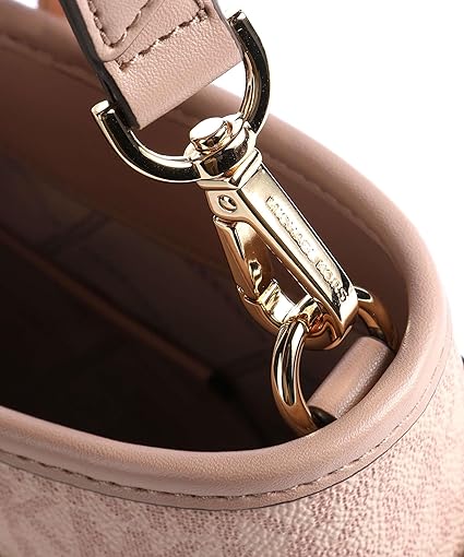 MICHAEL KORS Serene Blush Elegant Signature Tote Bag