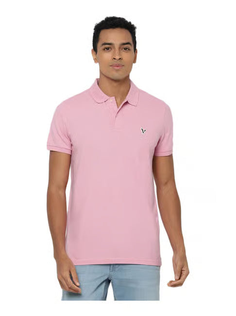 AMERICAN EAGLE Blush Pink Polo Shirt