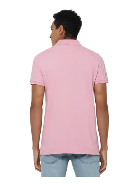 AMERICAN EAGLE Blush Pink Polo Shirt