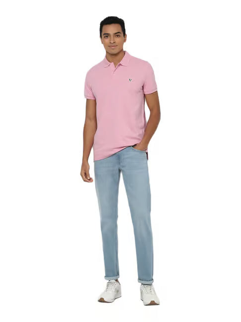 AMERICAN EAGLE Blush Pink Polo Shirt