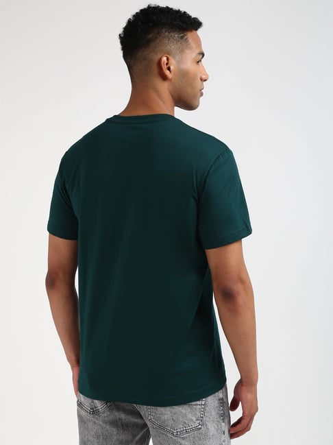CALVIN KLEIN JEANS Enchanted Emerald Relaxed Fit Short Sleeve Graphic Tee