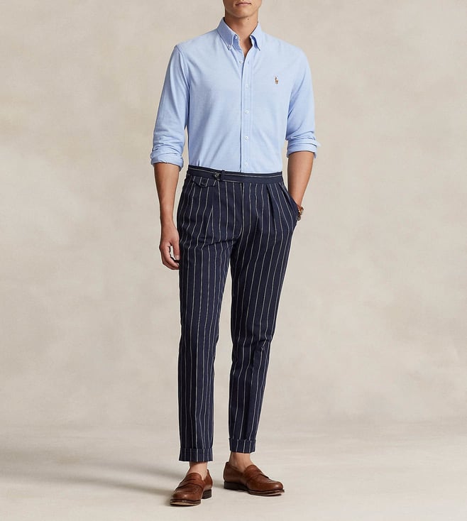 Polo Ralph Lauren Classic Cotton Button-Down Shirt in Serene Sky
