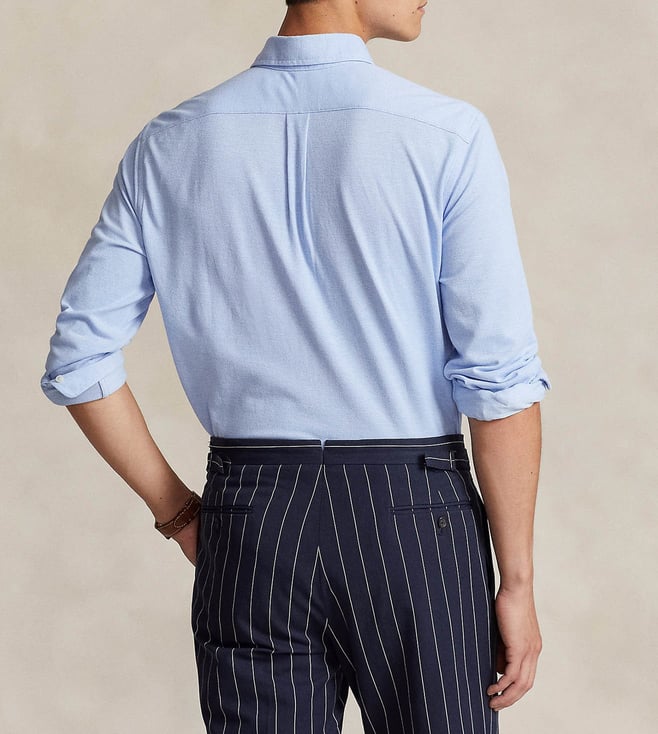 Polo Ralph Lauren Classic Cotton Button-Down Shirt in Serene Sky