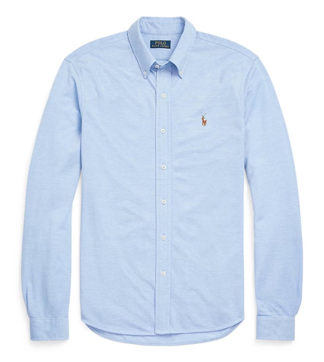 Polo Ralph Lauren Classic Cotton Button-Down Shirt in Serene Sky