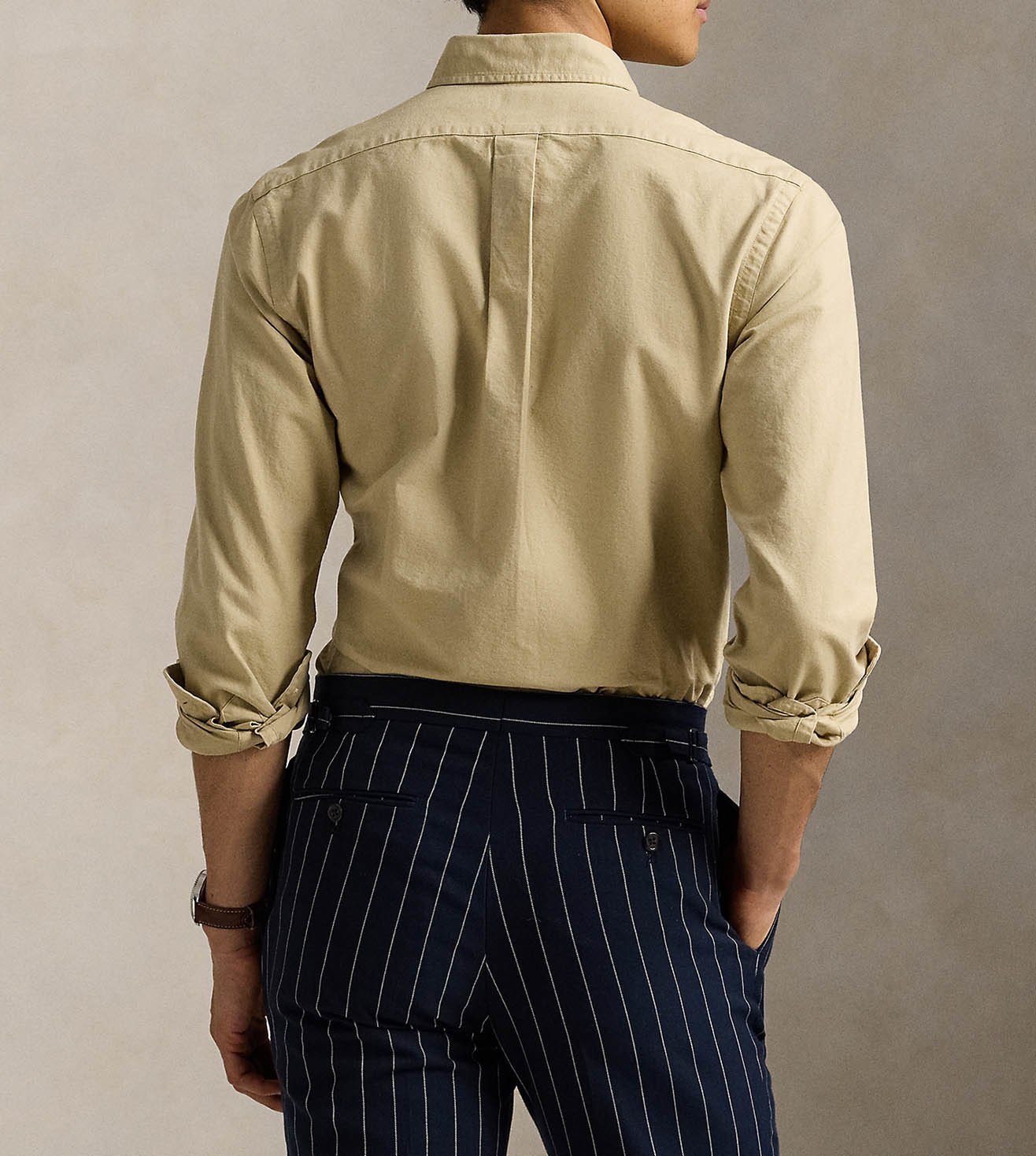 Polo Ralph Lauren Timeless Khaki Button-Down Shirt
