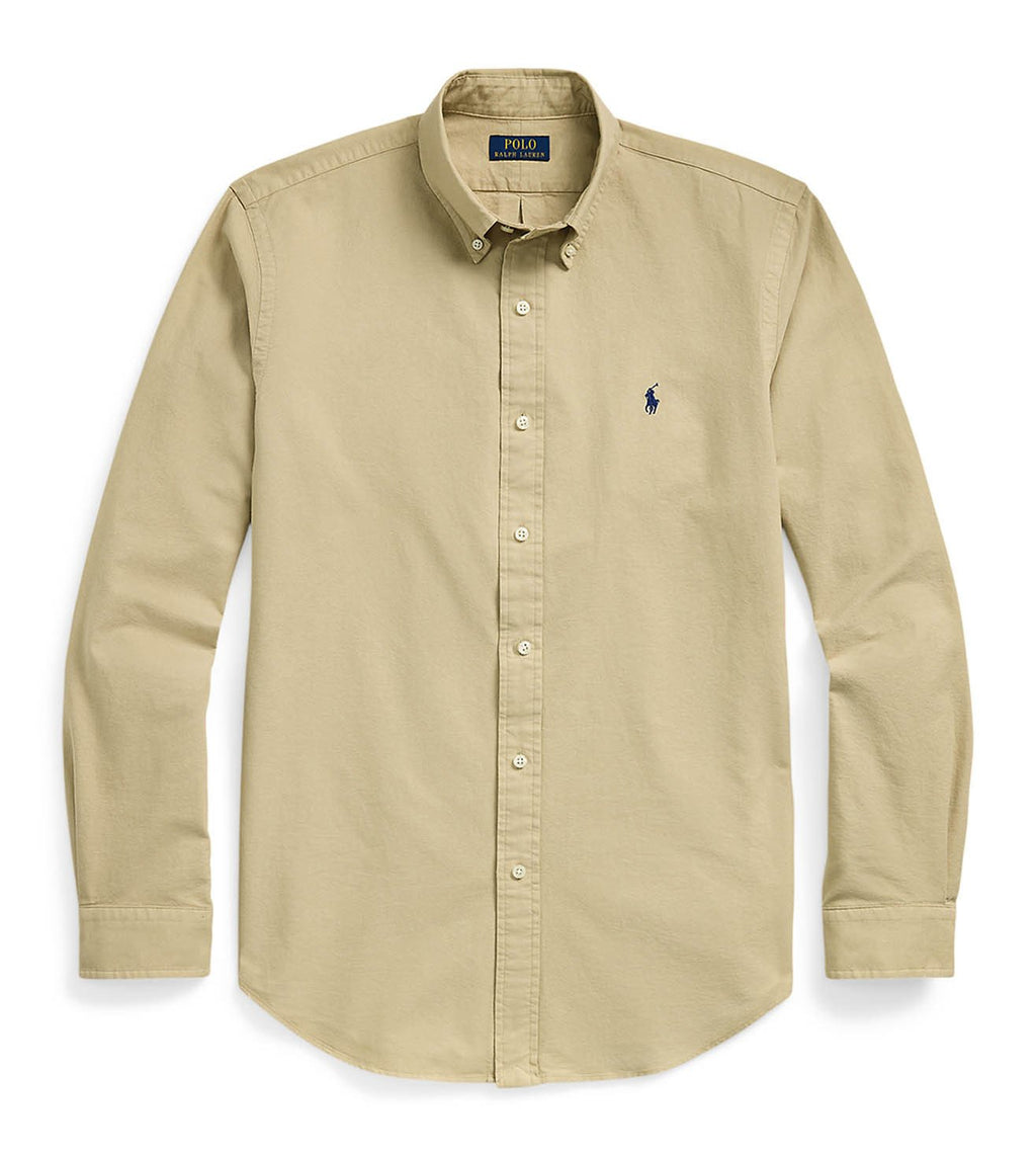 Polo Ralph Lauren Timeless Khaki Button-Down Shirt