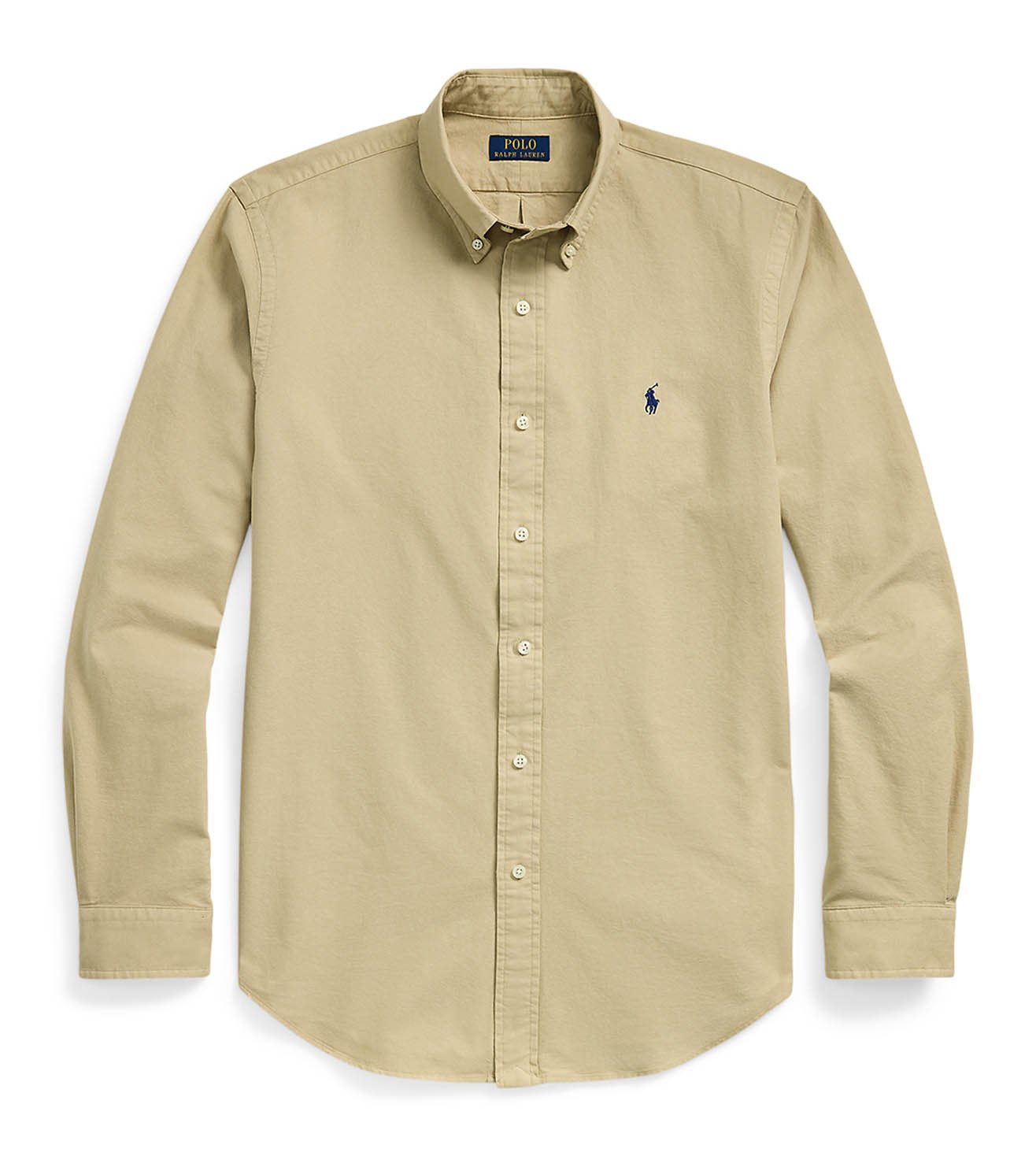 Polo Ralph Lauren Timeless Khaki Button-Down Shirt