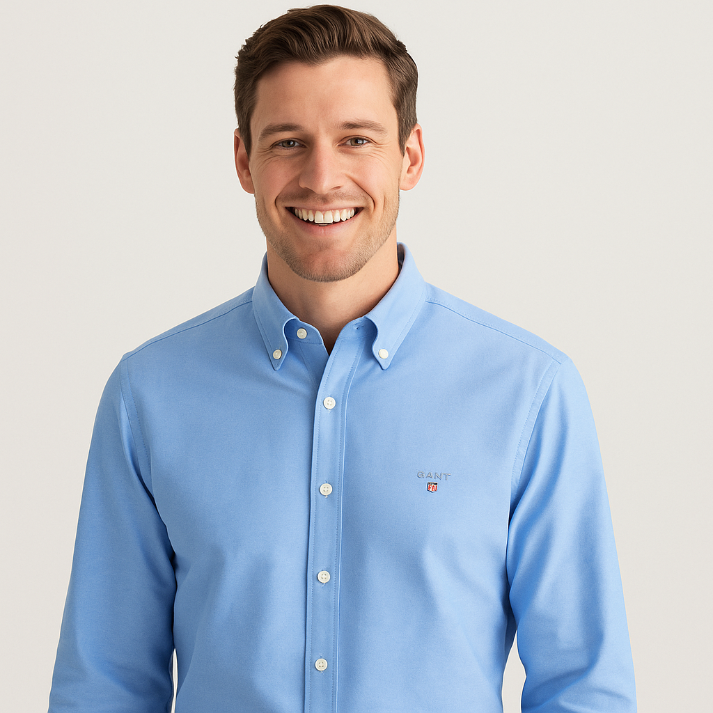 GANT Azure Breeze Classic Fit Button-Down Shirt