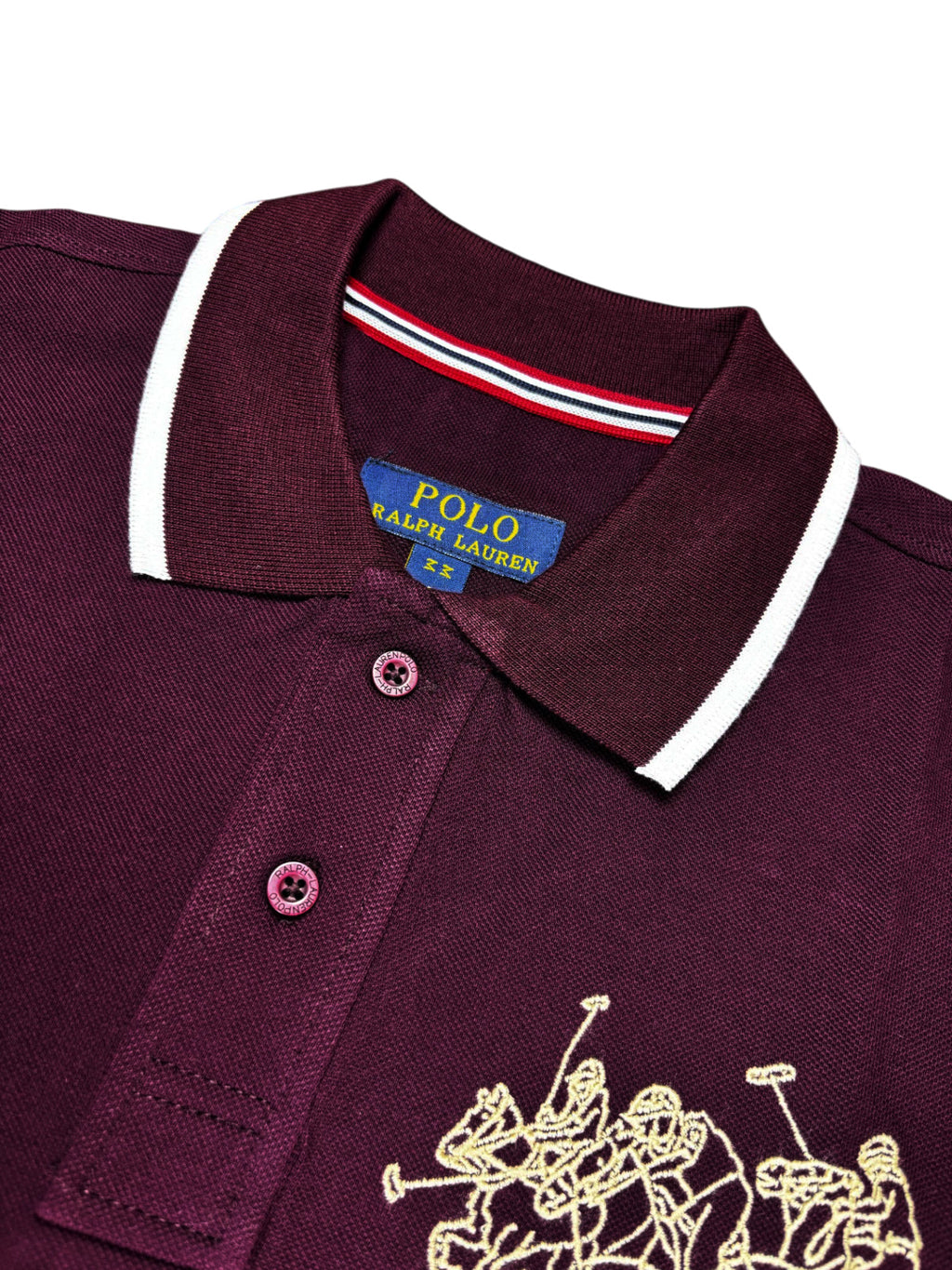 RALPH LAUREN Regal Merlot Classic Fit Polo Shirt