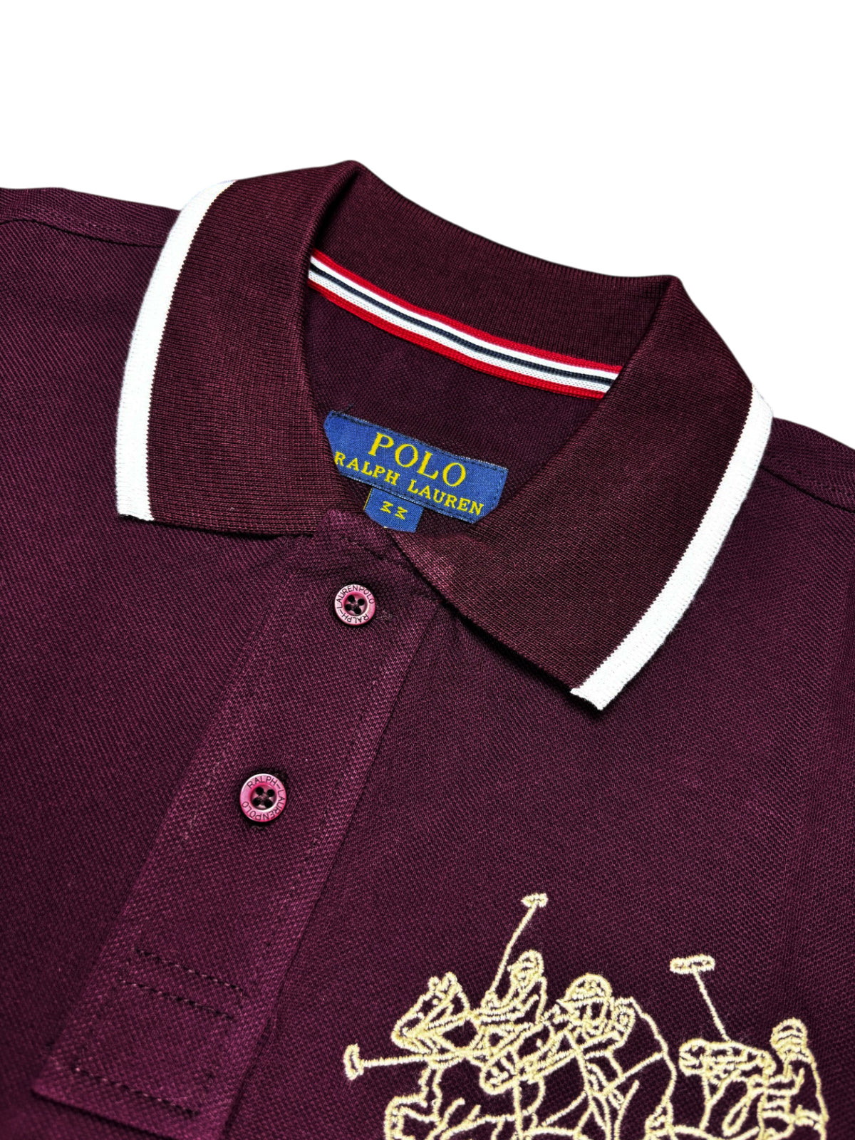 RALPH LAUREN Regal Merlot Classic Fit Polo Shirt