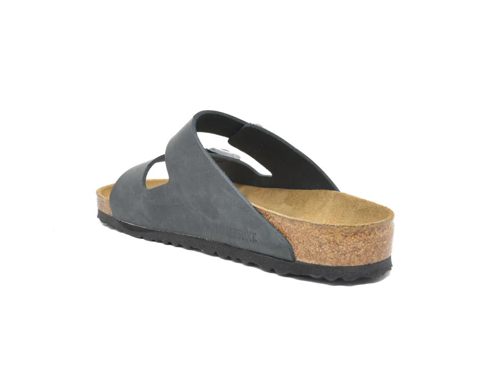 BIRKENSTOCK Midnight Slate Soft Footbed Sandals
