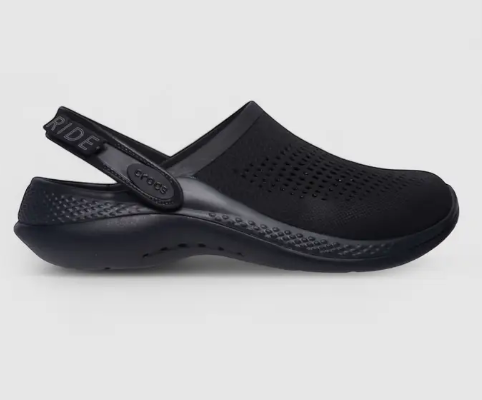 CROCS Starlit Onyx Ultra-Sleek Slim Fit Perforated Clogs