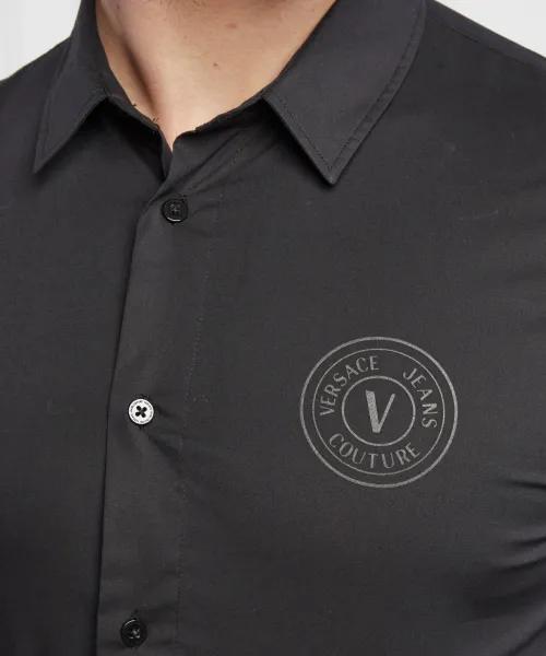 VERSACE Cosmic Onyx Classic Fit Long Sleeve Shirt