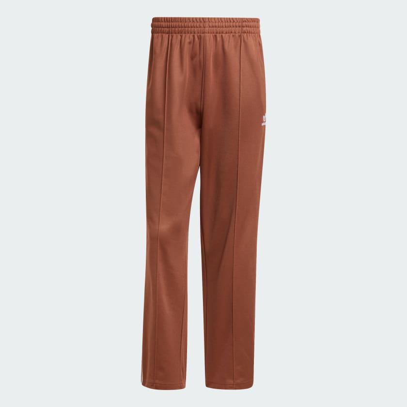 adidas Classic Three-Stripes Track Pants in Brown
