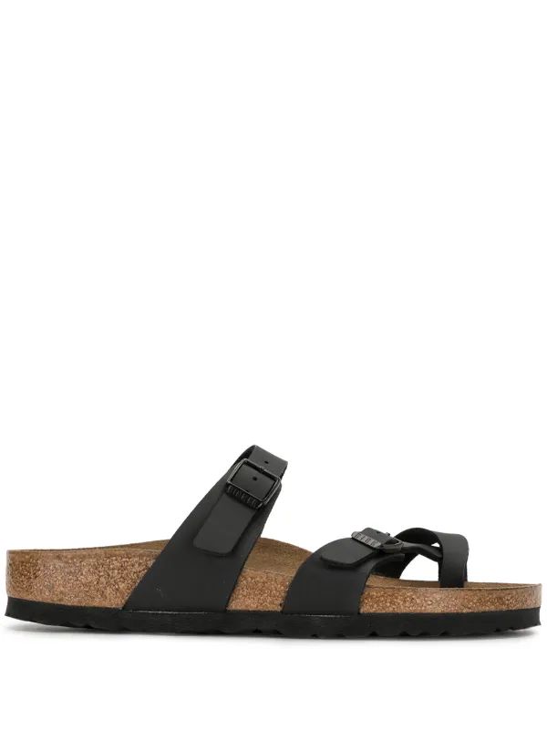 Birkenstock Classic Comfort Sandals in Midnight Black